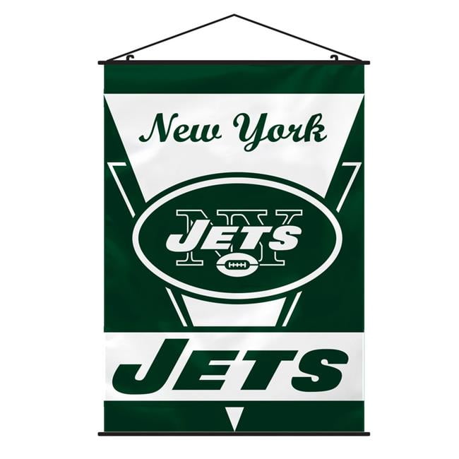 Picture of Fremont Die 2324594739 28 x 40 in. Polyester New York Jets Wall Banner