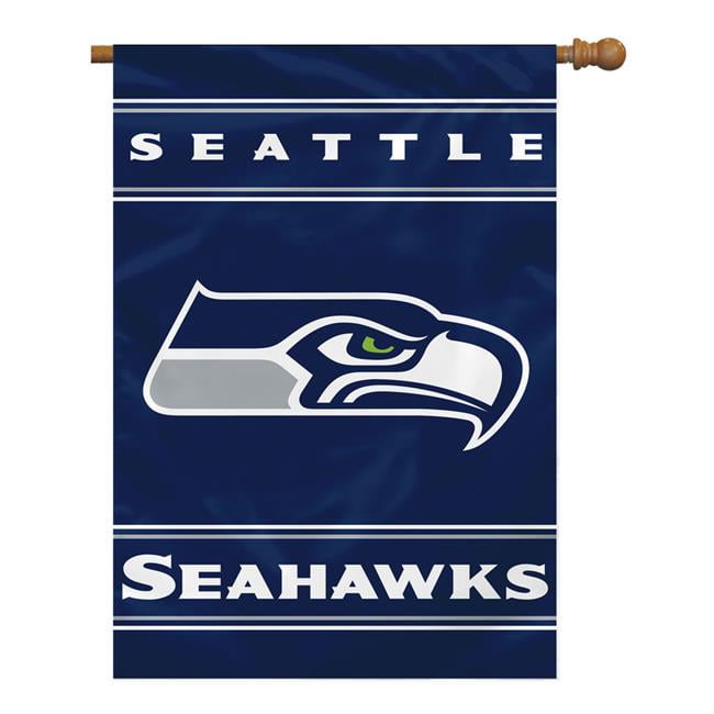 Picture of Fremont Die 2324594814 28 x 40 in. Seattle Seahawks House Flag Style 2 Sided Banner