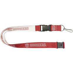 6326480252 Indiana Hoosiers Reversible Lanyard, Red & White
