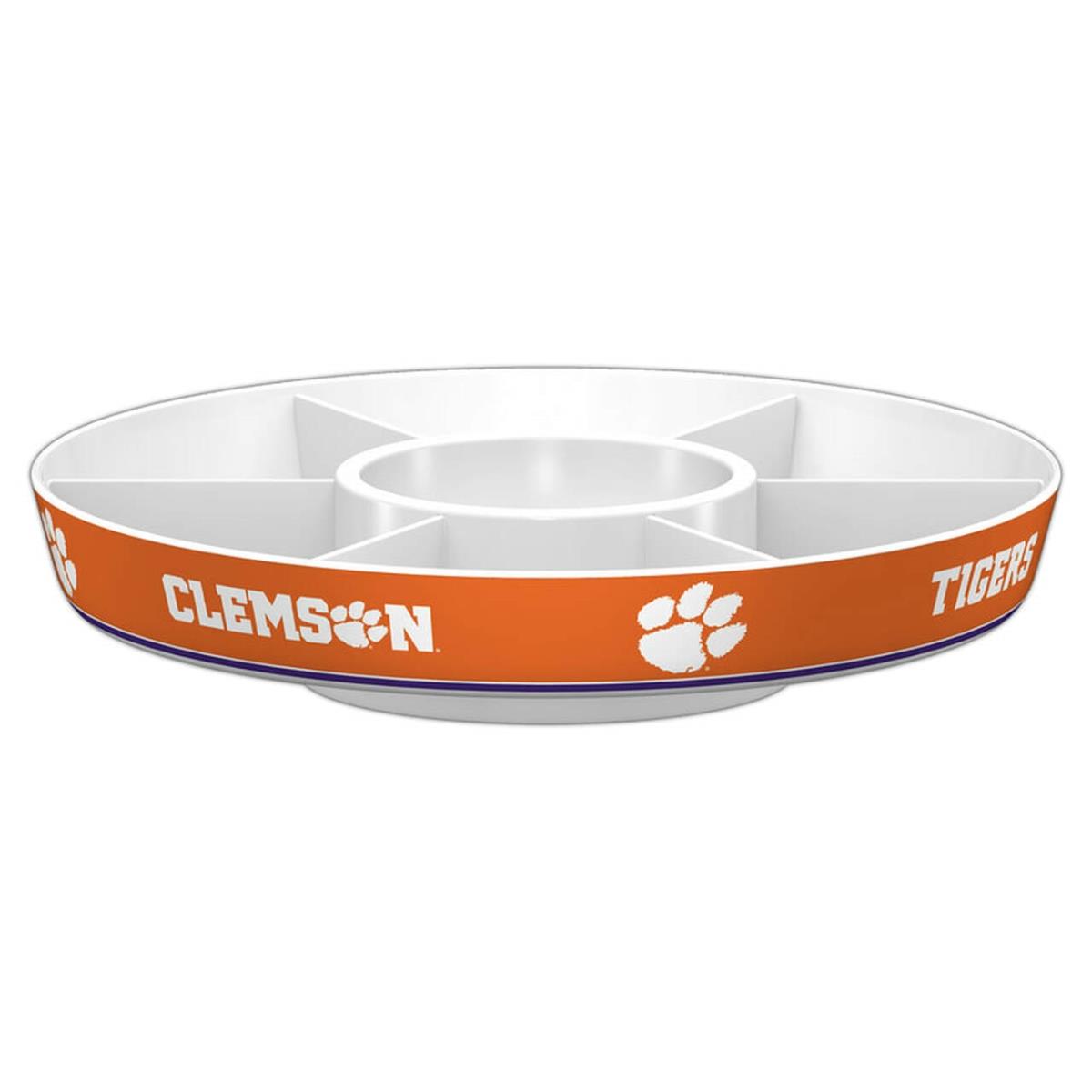 Fremont Die 2324557111 Clemson Tigers Party Platter