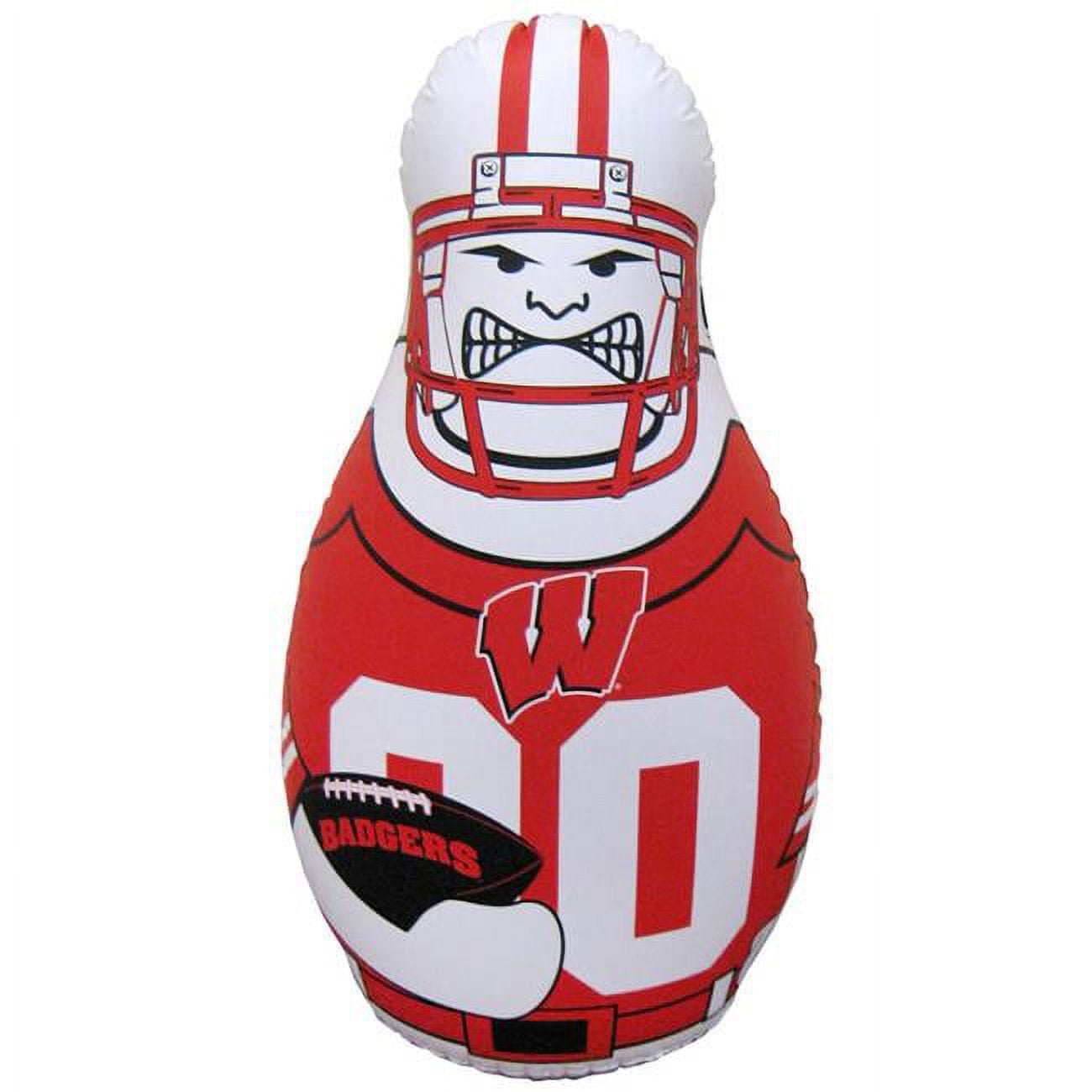 Fremont Die  Wisconsin Badgers Tackle Buddy Punching Bag
