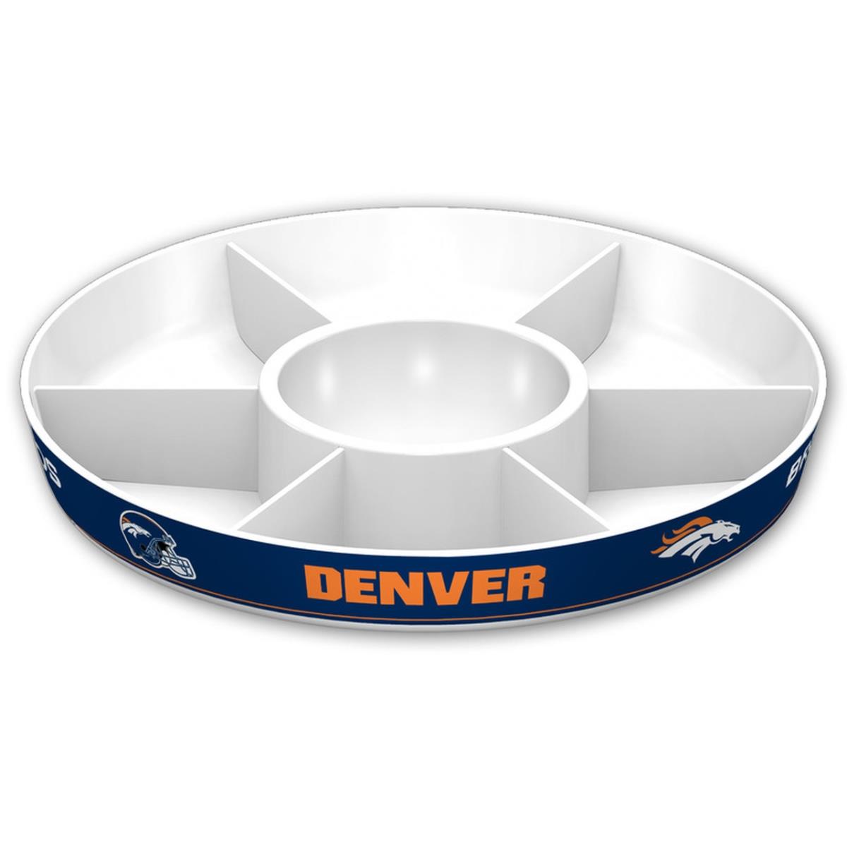 Fremont Die 2324597132 Denver Broncos Party Platter