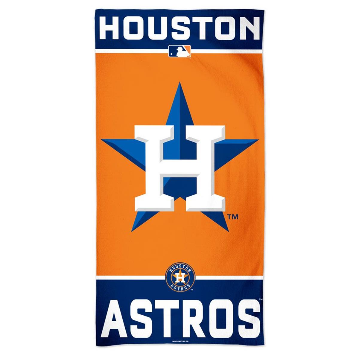 30 x 60 in. Houston Astros Beach Style Towel