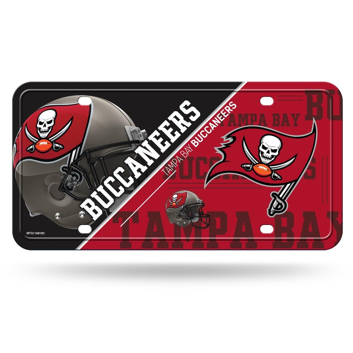 Tampa Bay Buccaneers License Plate, Metal