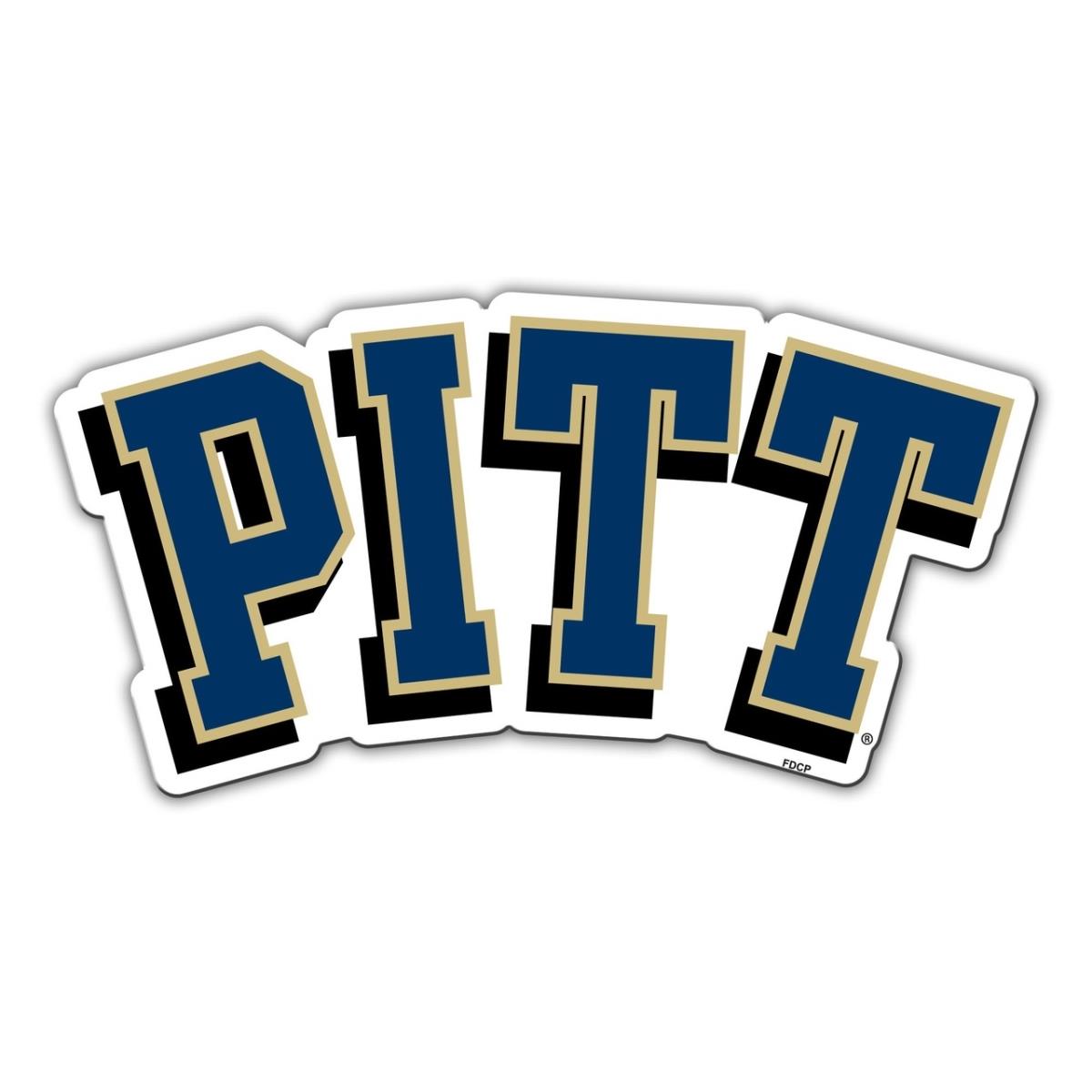 Fremont Die 2324558758 12 in. Pittsburgh Panthers Car Style Magnet