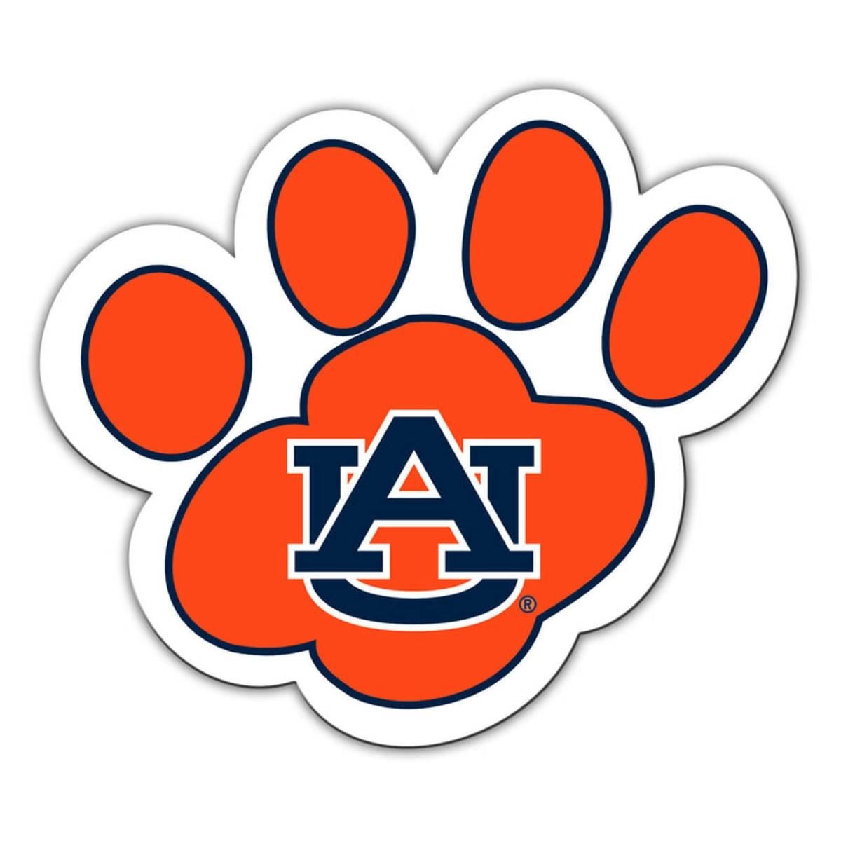 Fremont Die 2324558805 8 in. Auburn Tigers Car Style Magnet