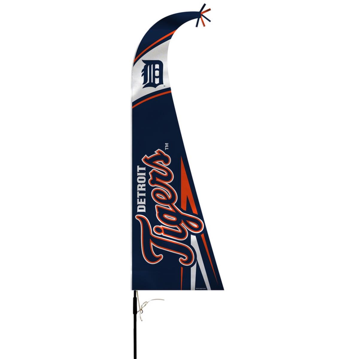 Picture of Fremont Die 2324562606 Detroit Tigers Flag - Premium Feather Style