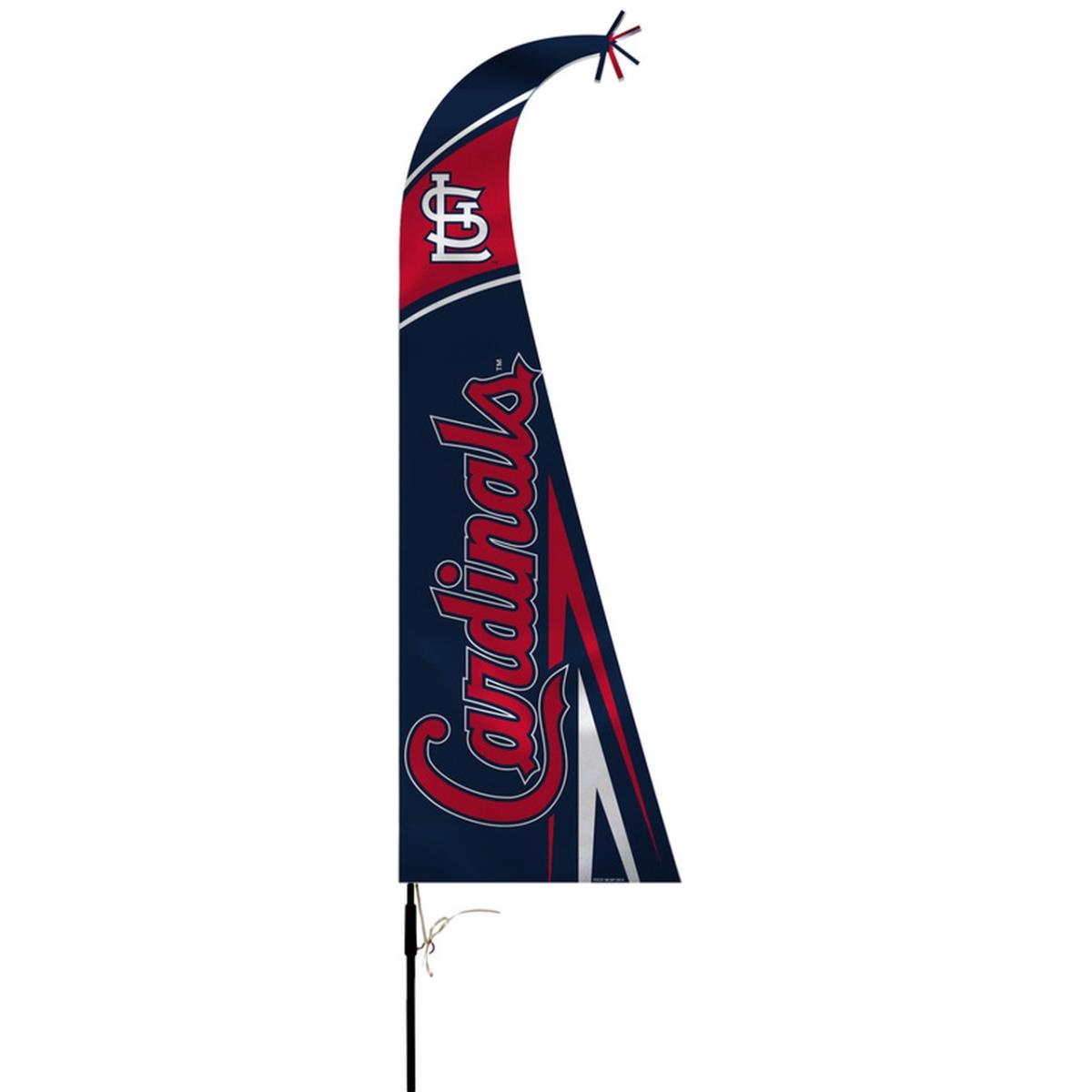 Picture of Fremont Die 2324562624 St. Louis Cardinals Flag - Premium Feather Style