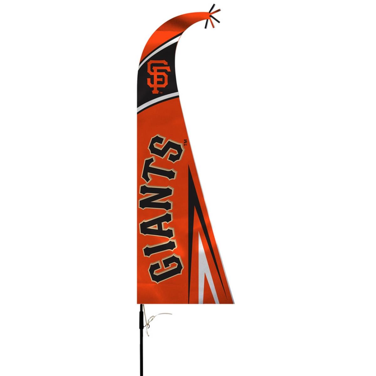 Picture of Fremont Die 2324562626 San Francisco Giants Flag - Premium Feather Style