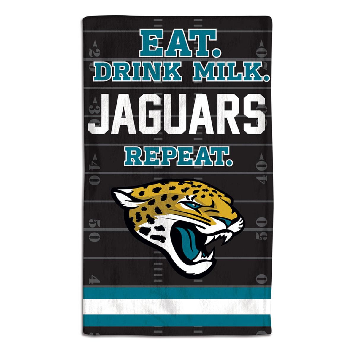 9960627206 10 x 17 in. Jacksonville Jaguars Baby Burp Cloth -  Wincraft