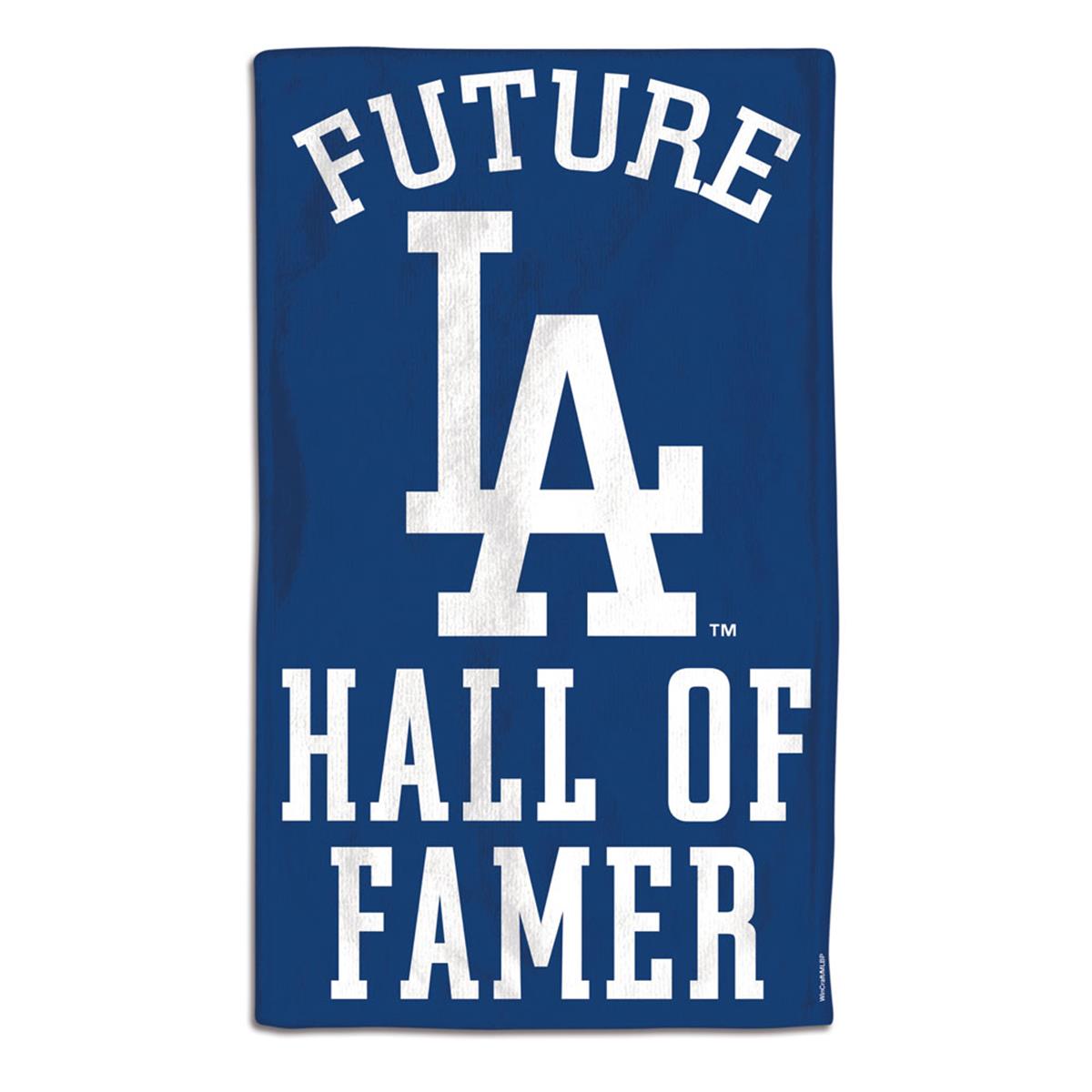 9960627665 10 x 17 in. Los Angeles Dodgers Baby Burp Cloth