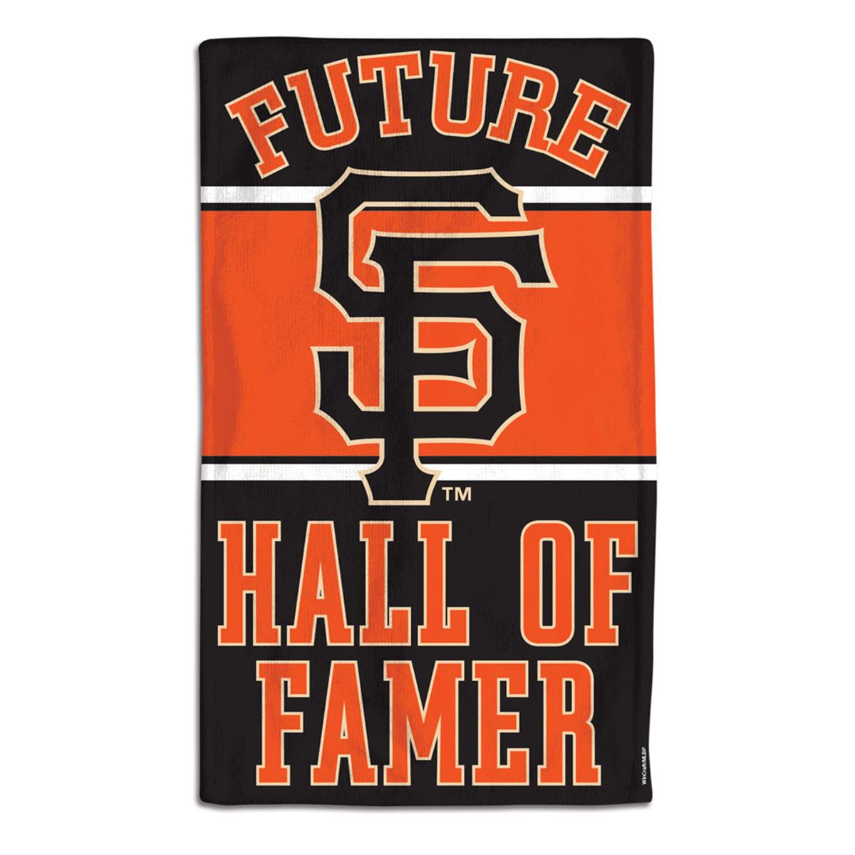 9960627666 10 x 17 in. San Francisco Giants Baby Burp Cloth