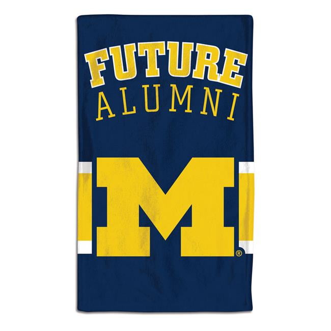 10 x 17 in. Michigan Wolverines Baby Burp Cloth