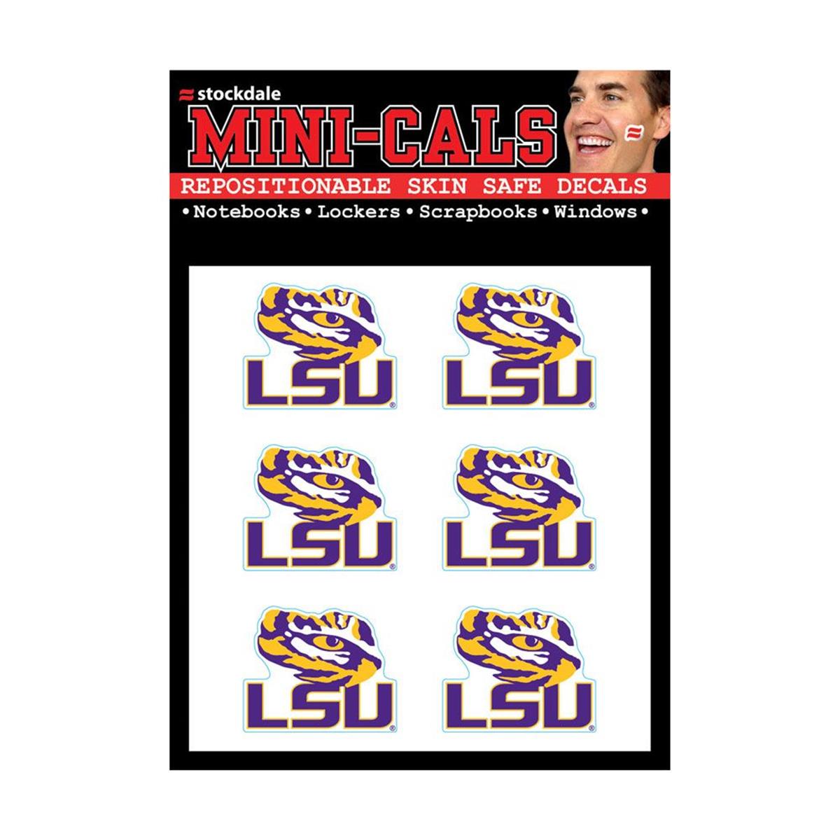 1493491214 LSU Tigers Face Cals Temporary Tattoos
