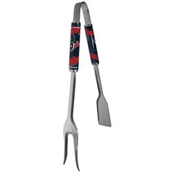 Houston Texans 3-in-1 BBQ Tool - Stainless Steel - Versatile Grilling Accessory
