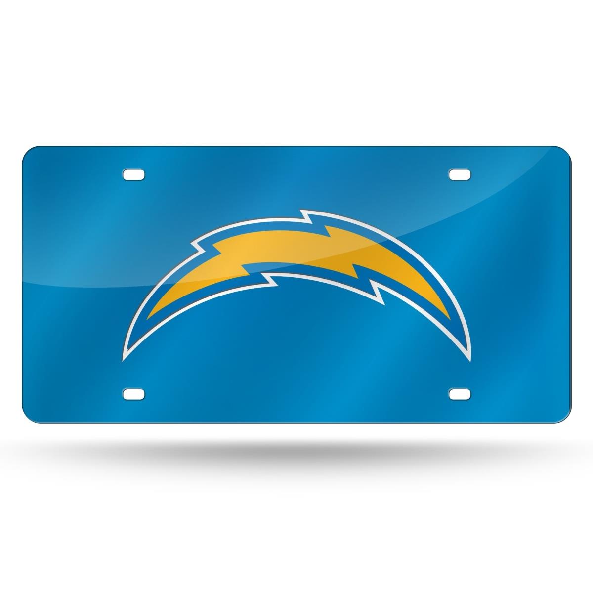 Los Angeles Chargers Laser Cut License Plate, Blue