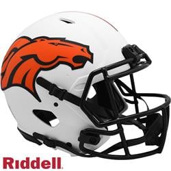 9585562648 Denver Broncos  Authentic Full Size Speed Style Lunar Eclipse Helmet - Alternate