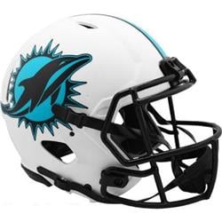 Miami Dolphins Full Size Speed Helmet - Lunar Eclipse Alternate - Authentic Design