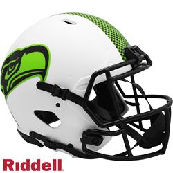 Picture of Riddell 9585562677 Seattle Seahawks Riddell Authentic Full Size Speed Style Lunar Eclipse Helmet - Alternate