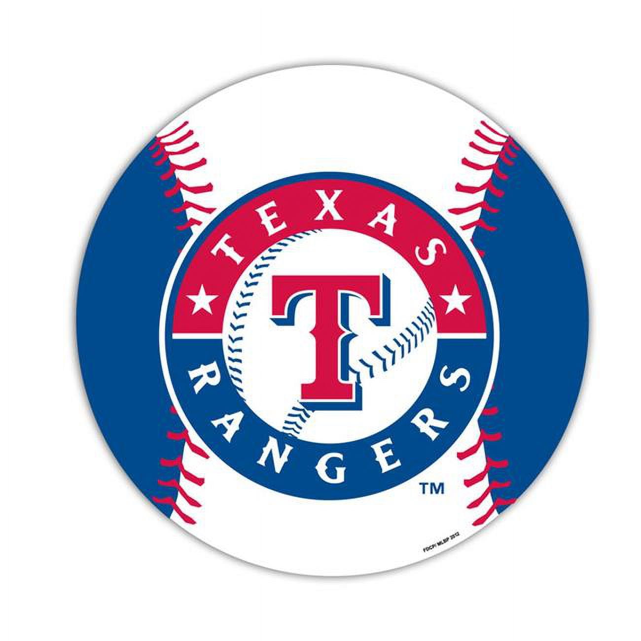 8 in. Texas Rangers Car Style Magnet