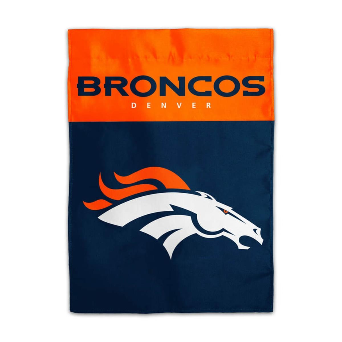 Picture of Fremont Die 2324570832 13 x 18 ft. Denver Broncos Home Flag