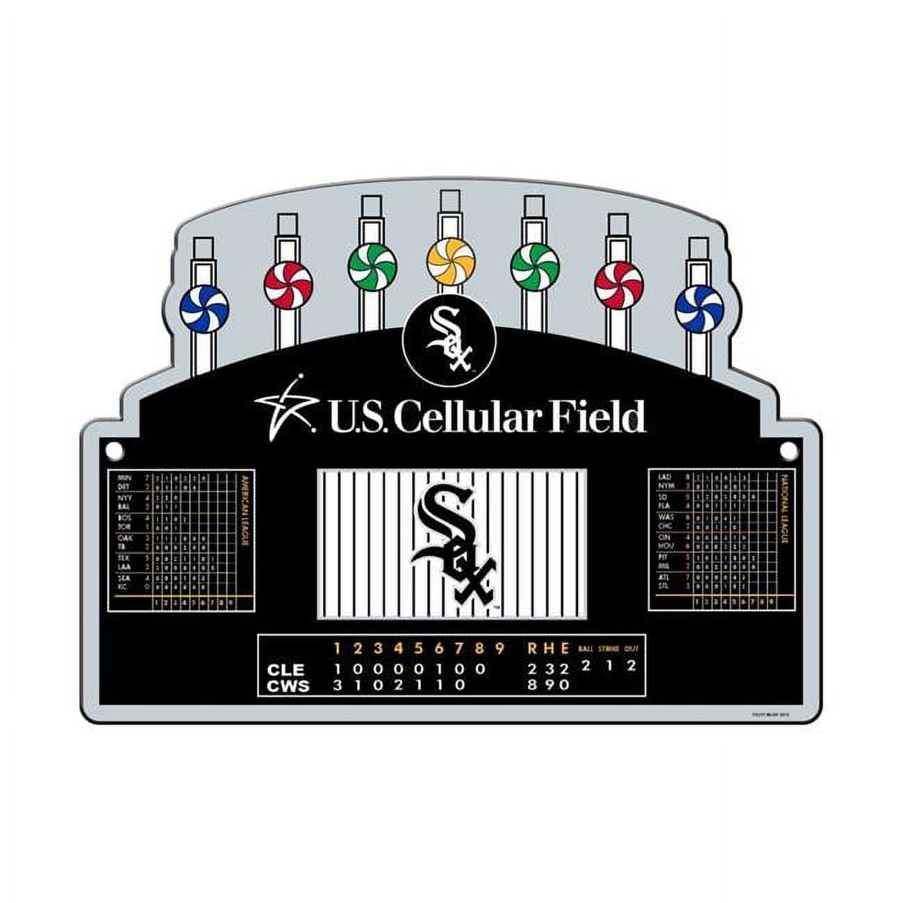 12 x 18 in. Chicago Plastic White Sox Sign - US Cellular Field