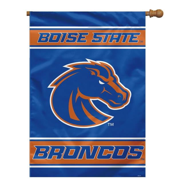Picture of Fremont Die 2324554898 28 x 40 in. Boise State Broncos 2 Sided House Flag Banner