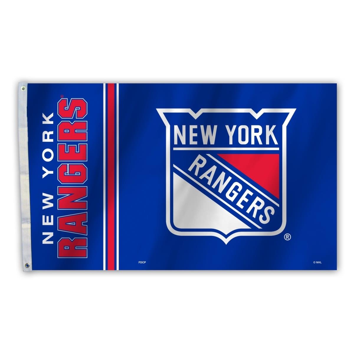 Picture of Fremont Die 2324584295 3 x 5 ft. New York Rangers Flag Banner