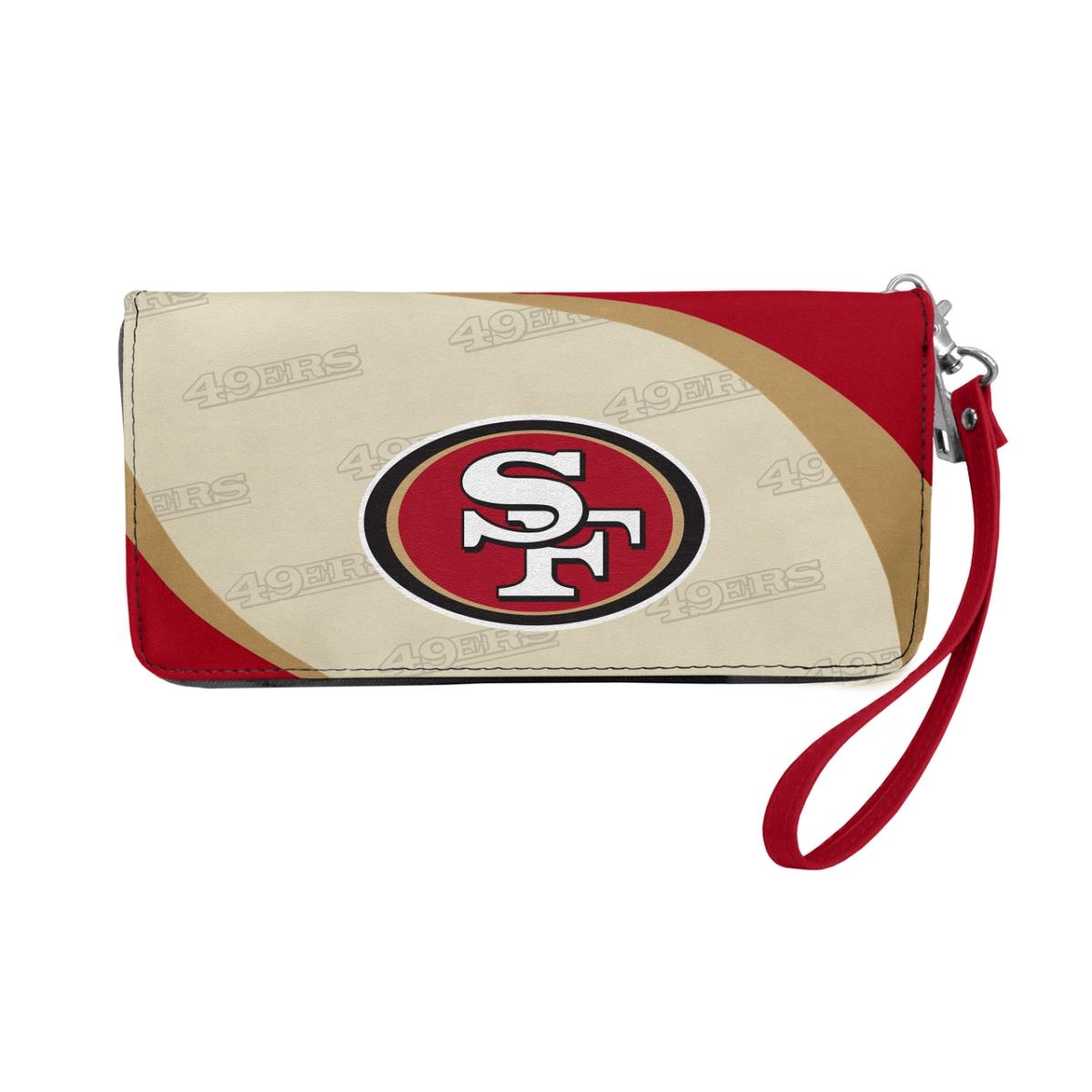 Picture of Little Earth 9438110499 San Francisco 49ers Curve Organizer Style Wallet