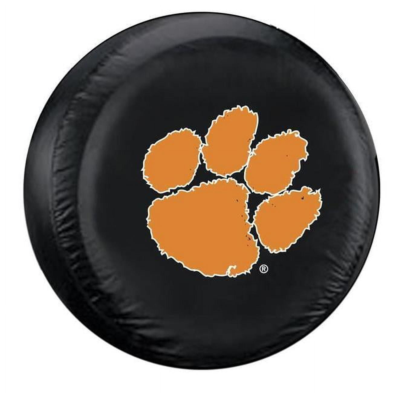 Clemson Tigers Tire Cover, Black - Large