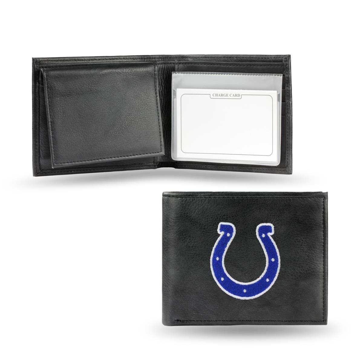 Picture of Caseys 2499414511 Indianapolis Colts Embroidered Leather Billfold
