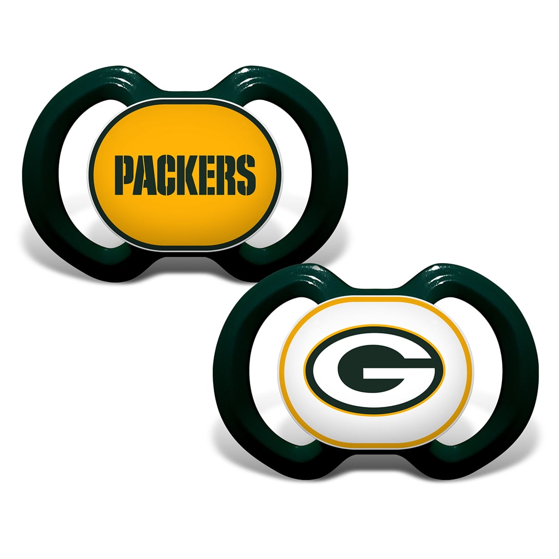 598800552 Green Bay Packers Pacifier - Pack of 2
