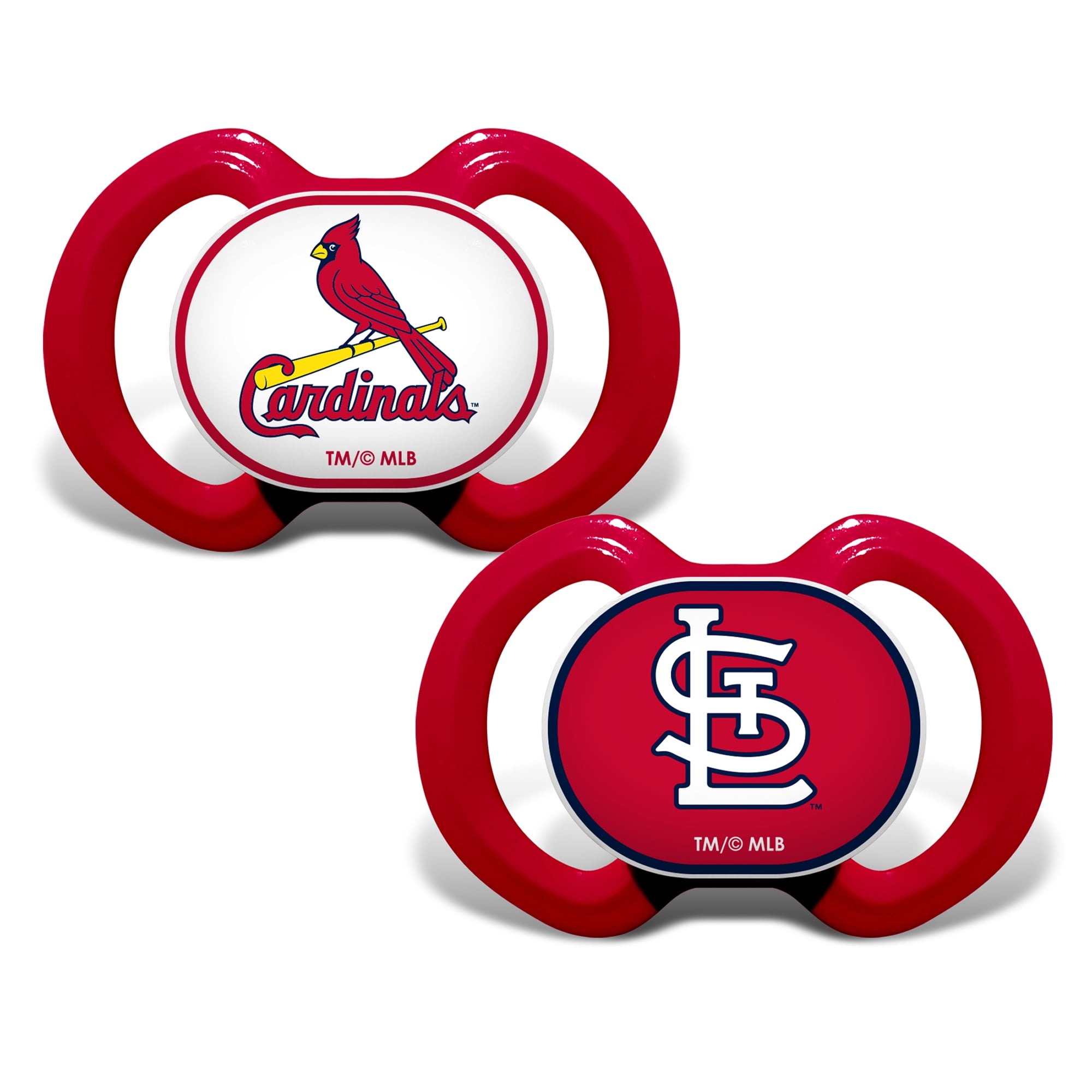 Picture of Caseys 598801175 St. Louis Cardinals Pacifier - Pack of 2