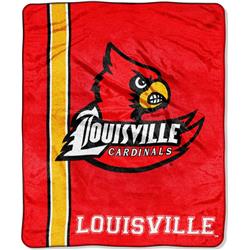 Picture of Caseys 8791891326 50 x 60 in. Louisville Cardinals Raschel Blanket