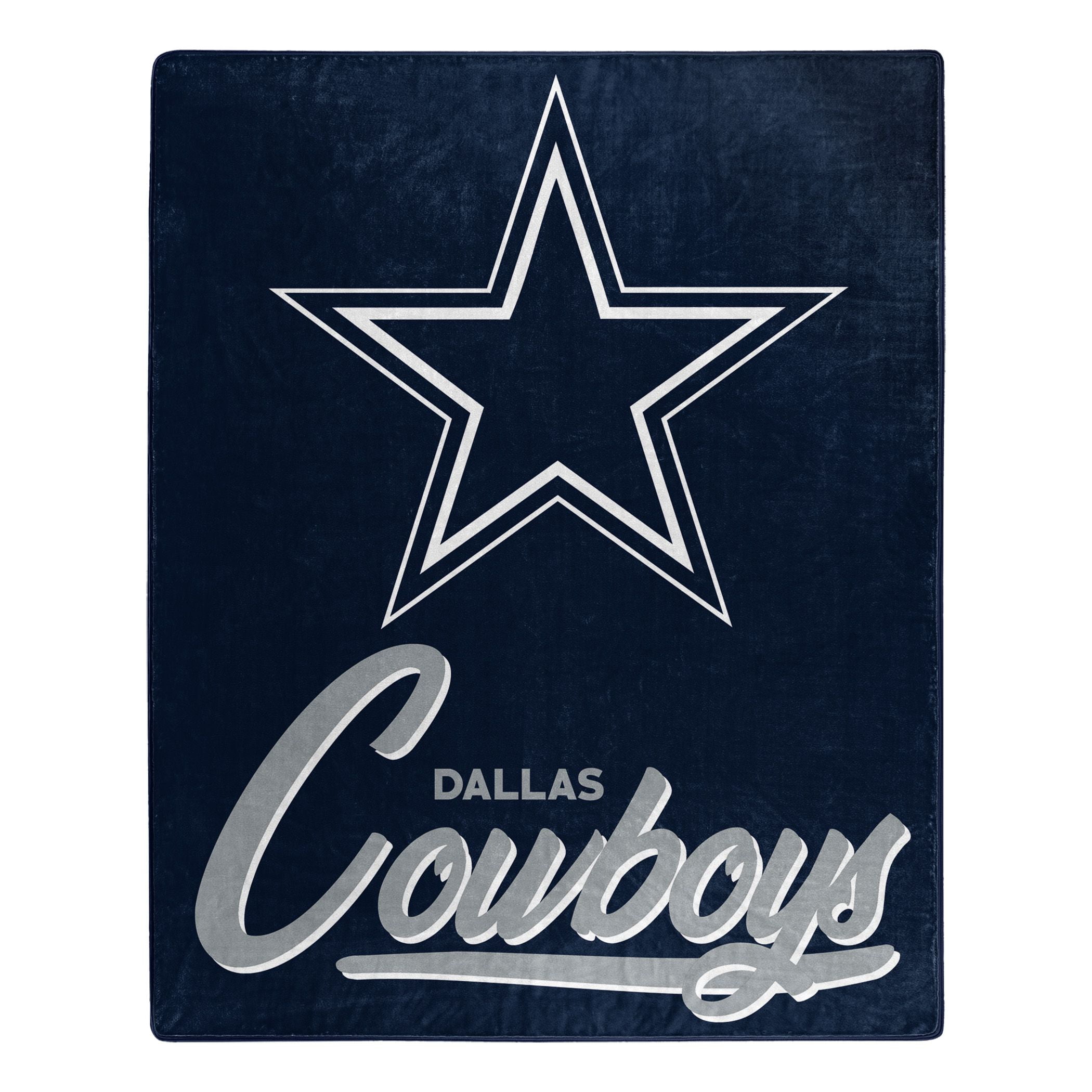 Picture of Caseys 9060426995 50 x 60 in. Dallas Cowboys Raschel Signature Design Blanket
