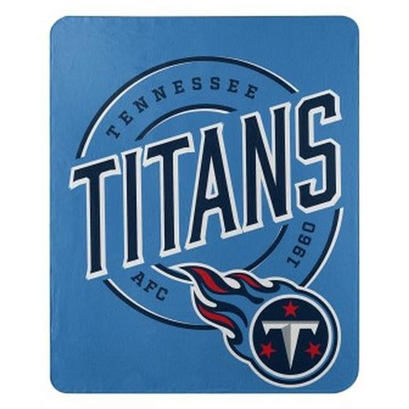 Picture of Caseys 9060427716 50 x 60 in. Tennessee Titans Fleece Campaign Design Blanket