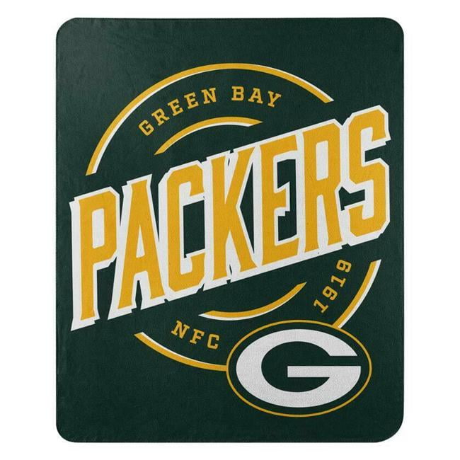 Picture of Caseys 9060427717 50 x 60 in. Green Bay Packers Fleece Campaign Design Blanket