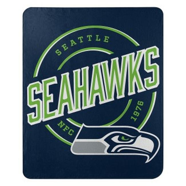 Picture of Caseys 9060427722 50 x 60 in. Seattle Seahawks Fleece Campaign Design Blanket