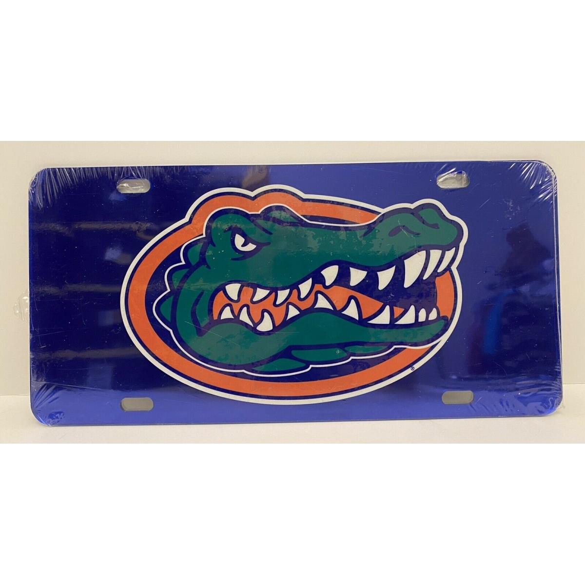 Picture of Caseys 9474624496 Florida Gators Laser Cut License Plate&#44; Blue