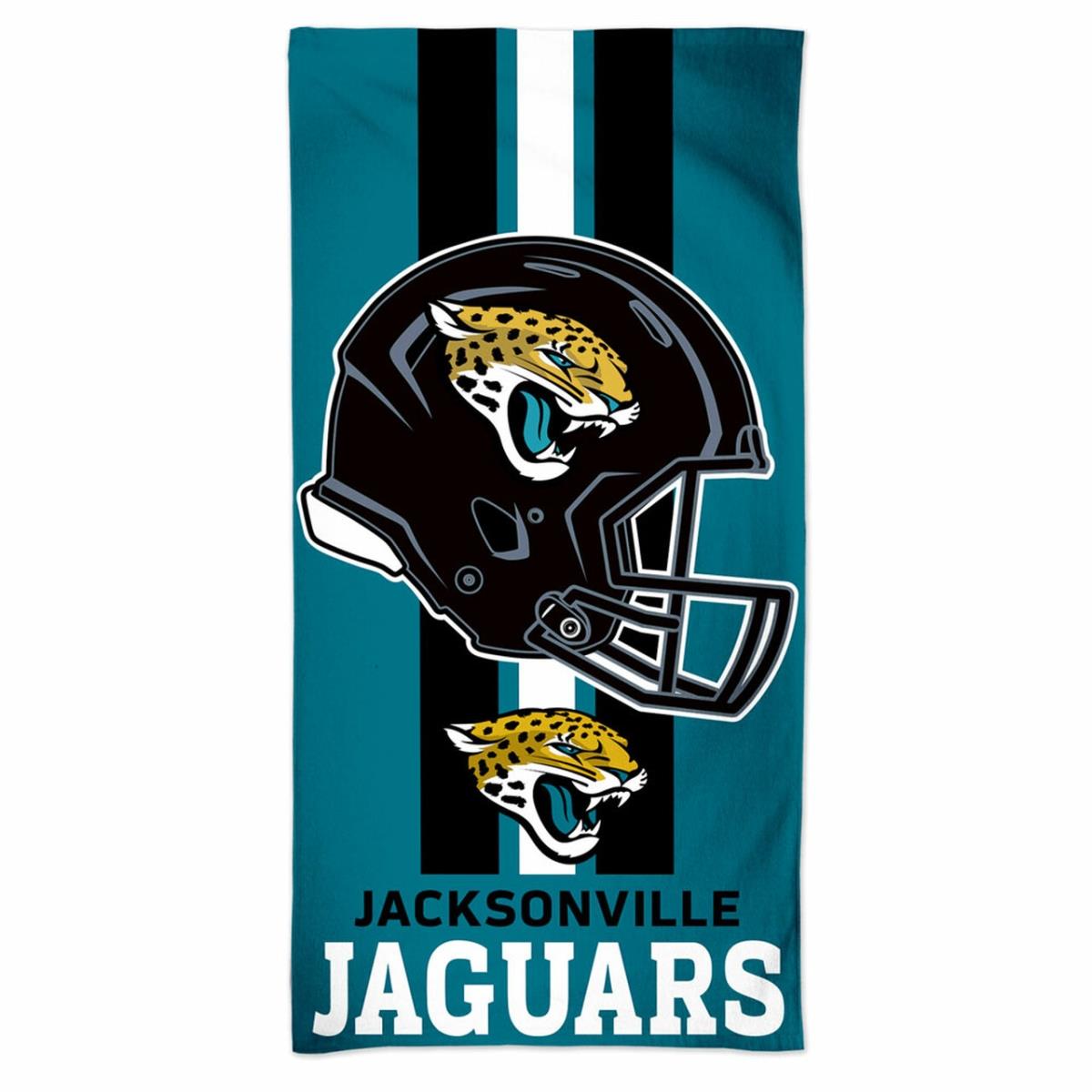 30 x 60 in. Jacksonville Jaguars Beach Style Towel
