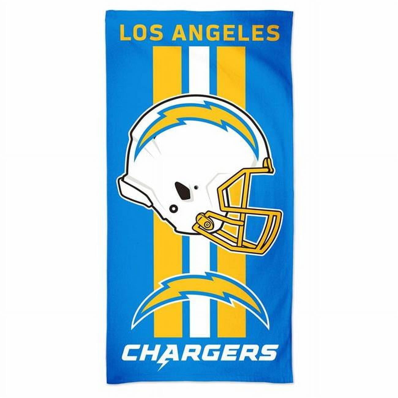 Picture of Caseys 9960618759 30 x 60 in. Los Angeles Chargers Beach Style Towel