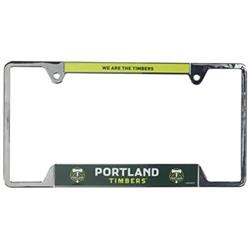 Frame Metal Portland Timbers License Plate