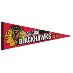 3208563306 12 x 30 in. NHL Vintage Design Chicago Blackhawks Pennant - Premium Style