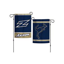 12 x 18 in. Garden Style Akron Zips Flag, Blue
