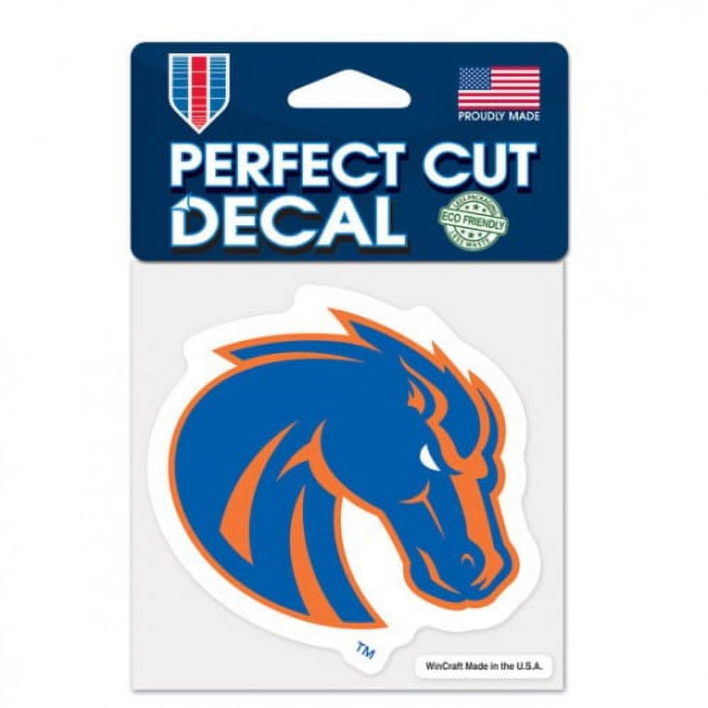 4 x 4 in. Boise State Broncos Perfect Cut Color Decal
