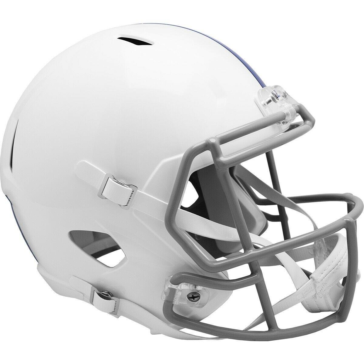 9585531149 Indianapolis Colts  Replica Full Size Speed Style 1956 Throwback Helmet