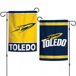 12.5 x 18 in. Toledo Rockets Two-Sided NCAA Garden Flag