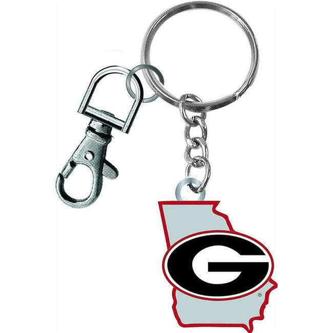 Picture of Amo 6326474171 Georgia Bulldogs Keychain State Design