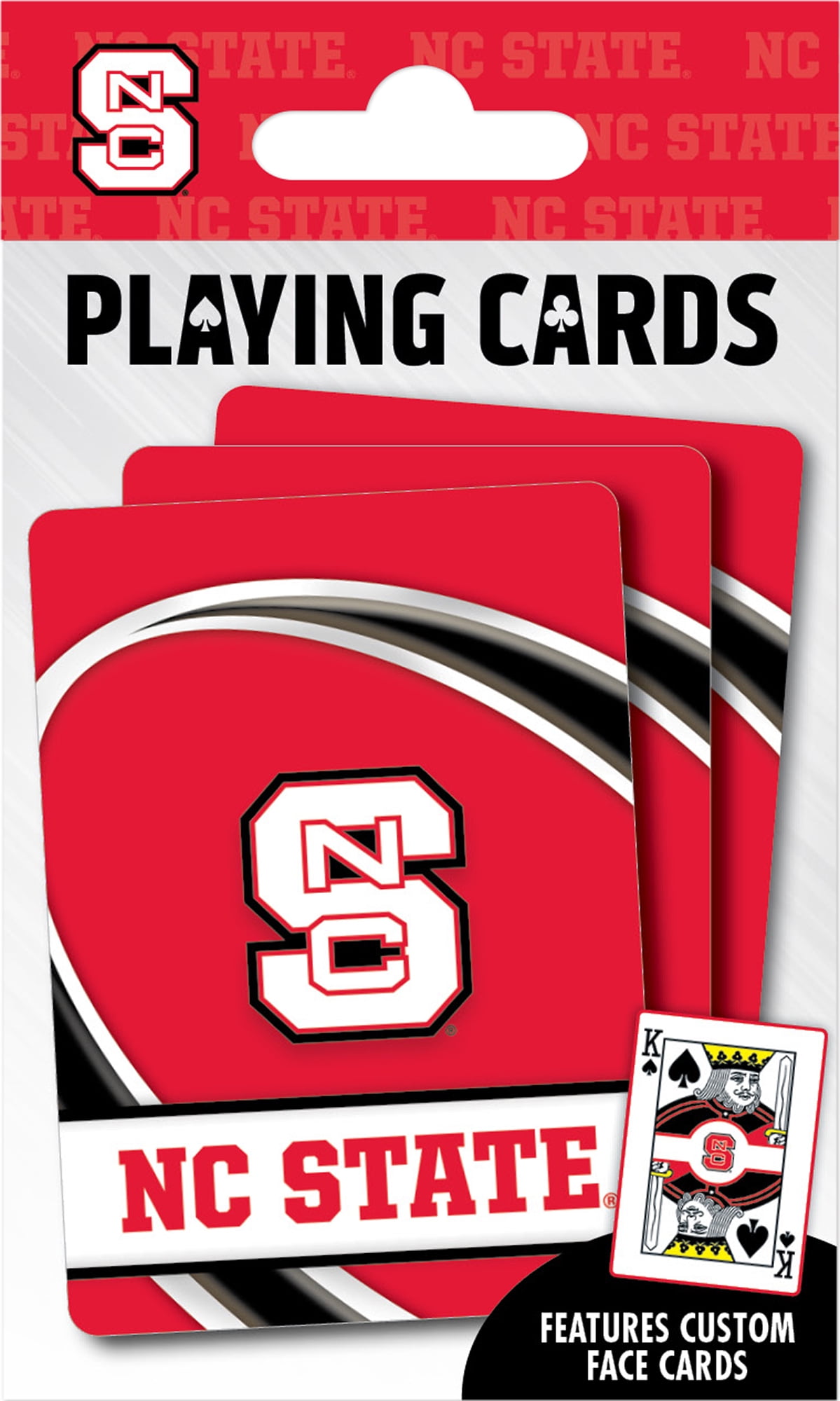 Masterpieces Puzzle 598800493 North Carolina State Wolfpack Playing Cards with Logo