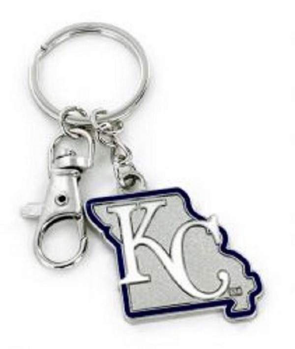 Picture of Amo 6326474602 Kansas City Royals State Design Keychain
